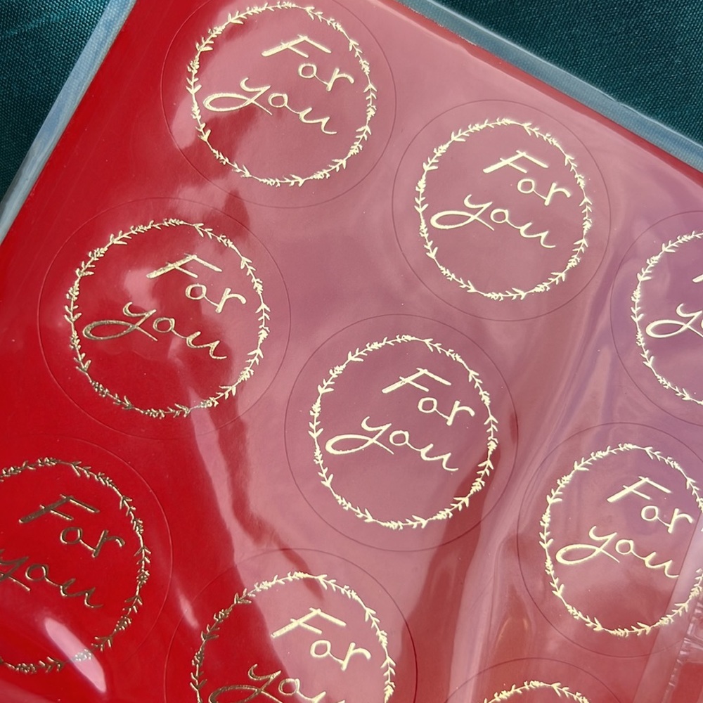 120 pcs For You Stickers 1.5" Inches
